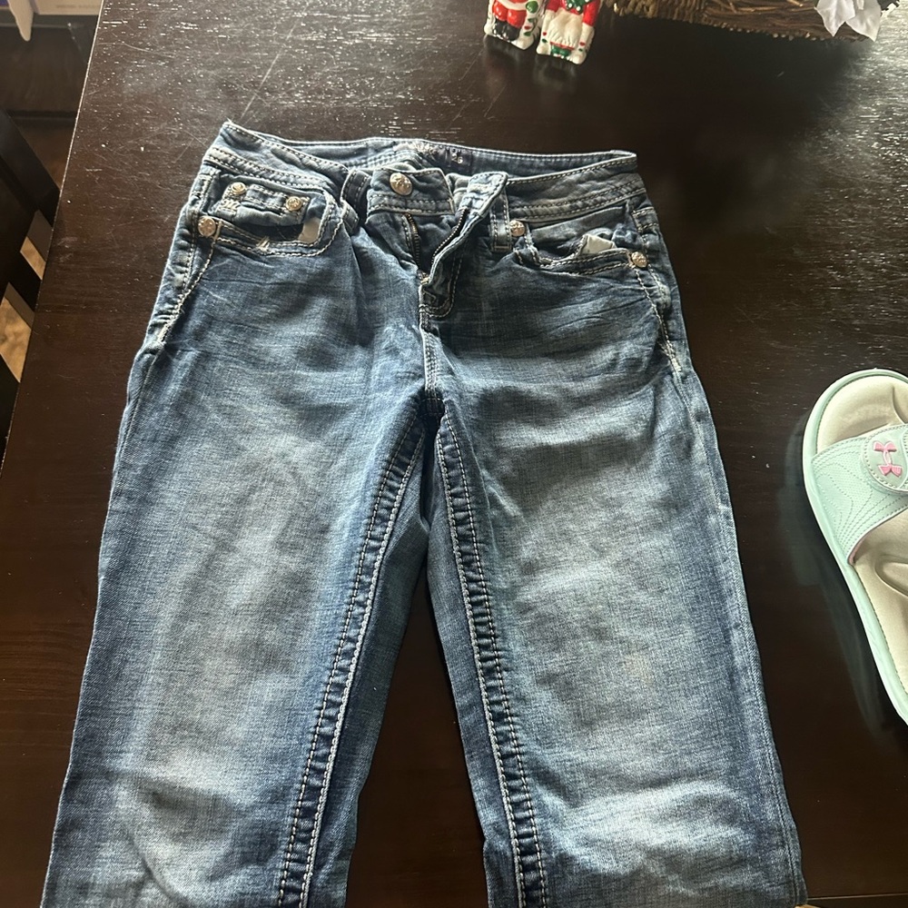Miss Me Blue Boot Cut Jeans